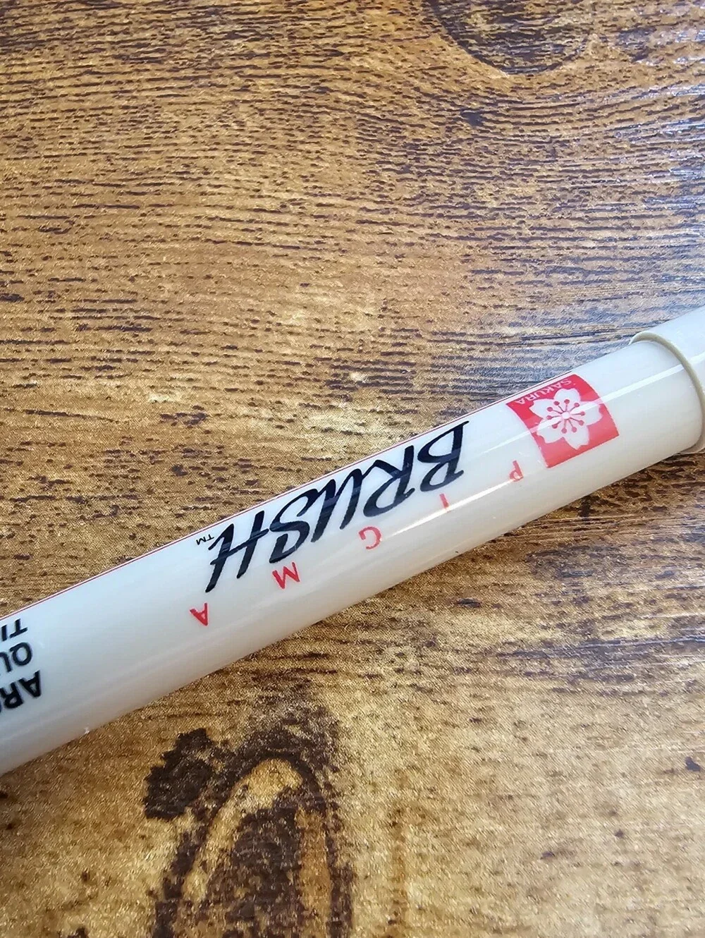 Sakura Pigma Brush Pen with black archival quality ink